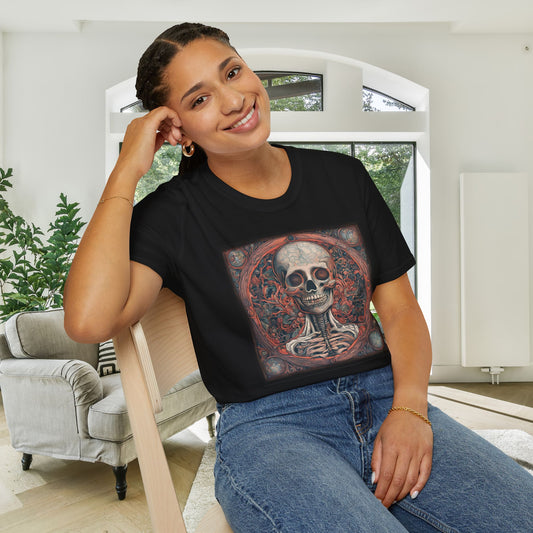 Life & Death Skeleton Adult T-shirt