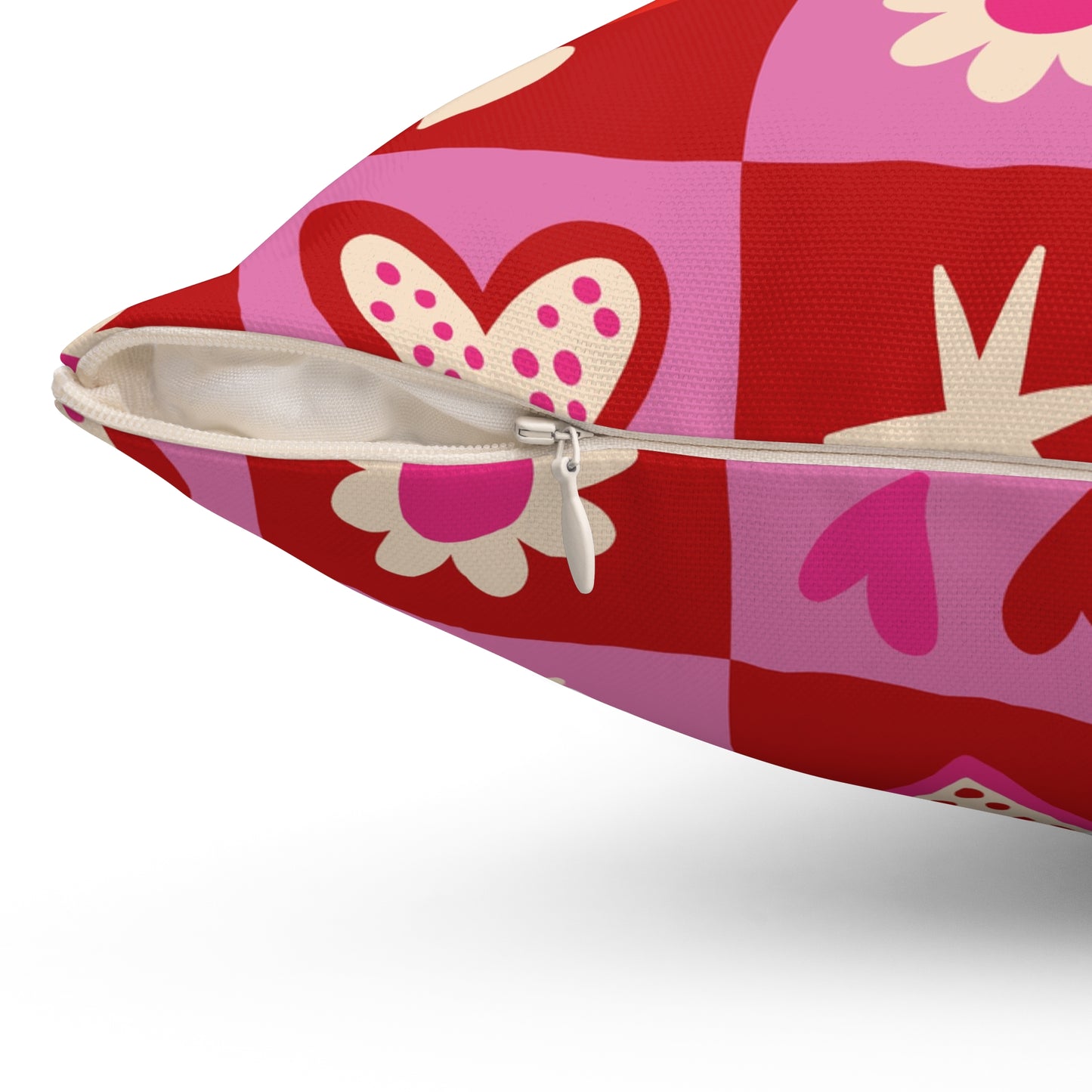 Valentine Toss Throw Pillow