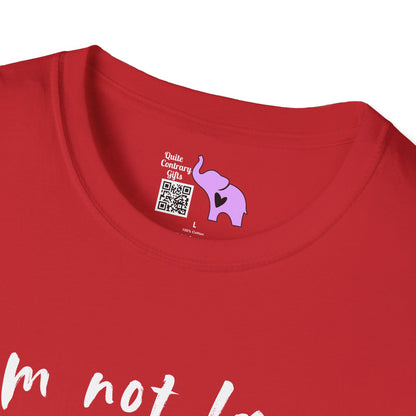 I'm Not Lazy, I'm Just In Energy Saving Mode Adult T-shirt