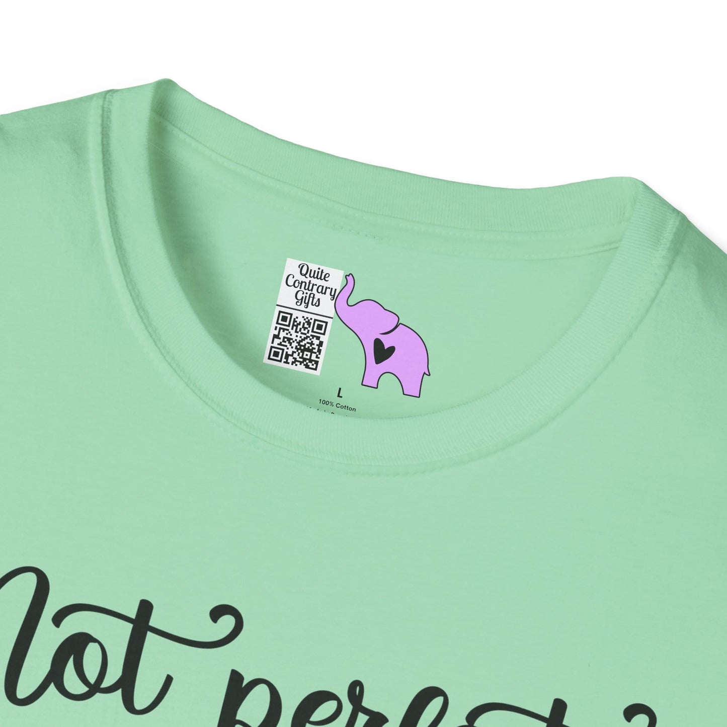 Not Perfect Just Forgiven Adult T-shirt
