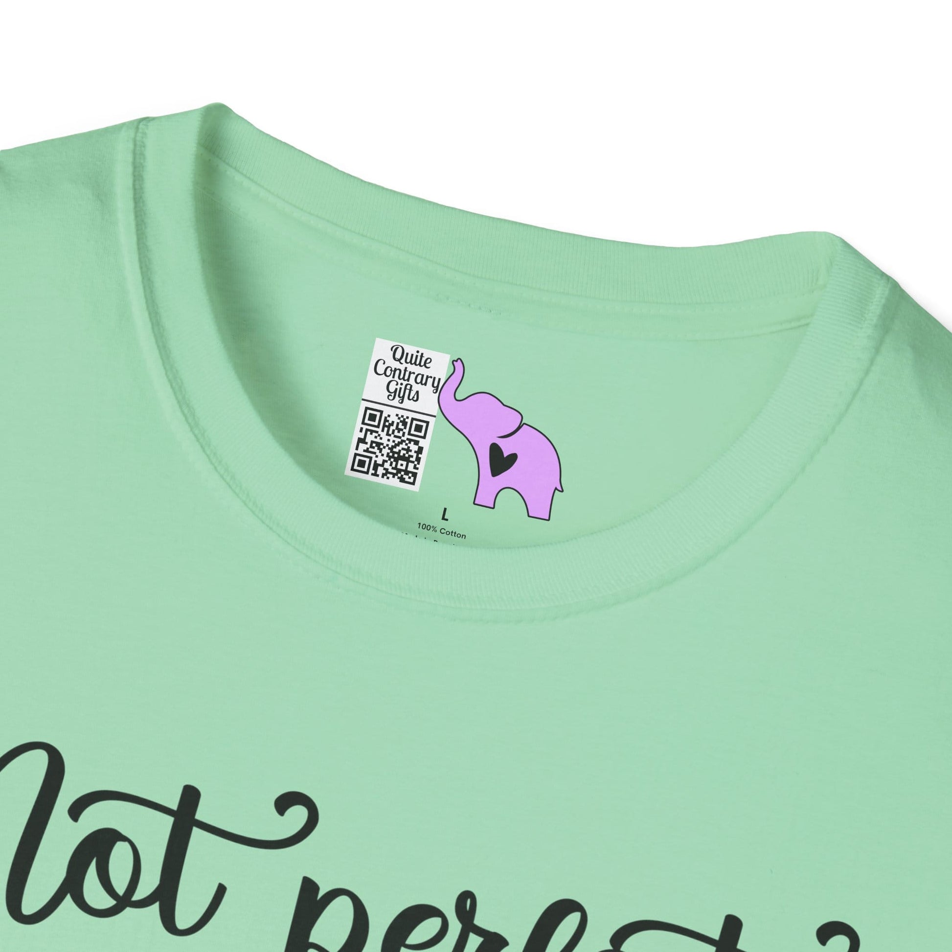 Not Perfect Just Forgiven Adult T-shirt