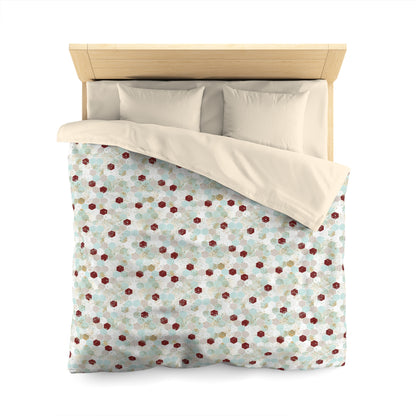 Love Letters & Honeycomb Duvet Bedding Set