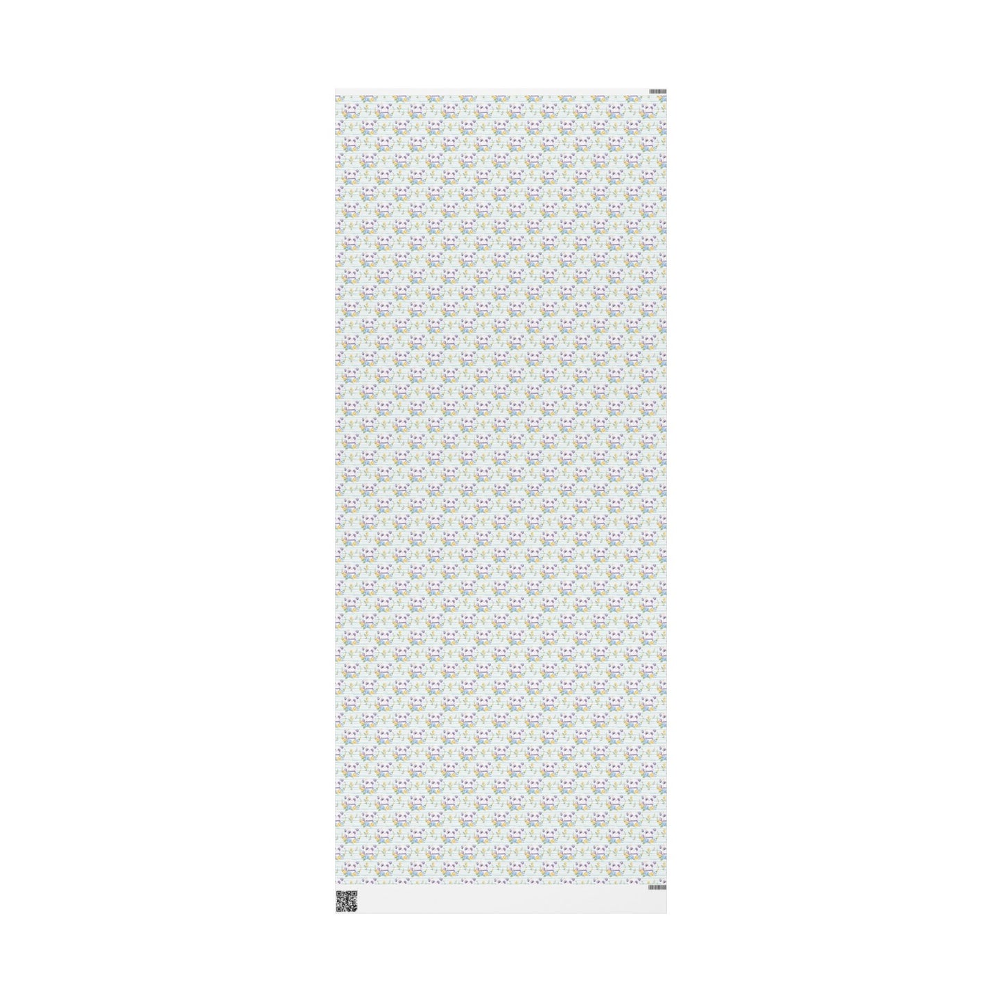 Pandas in Bloom Wrapping Paper