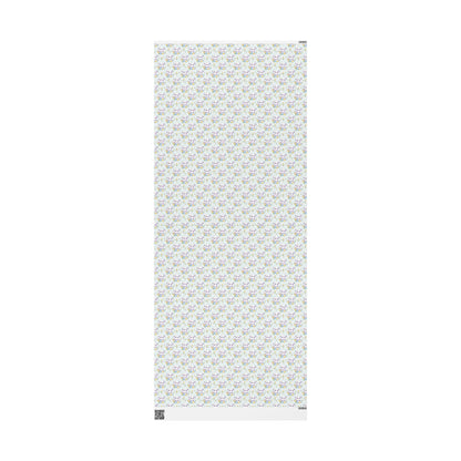 Pandas in Bloom Wrapping Paper