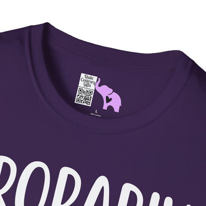 Probably Late For Something (3) Adult T-shirt