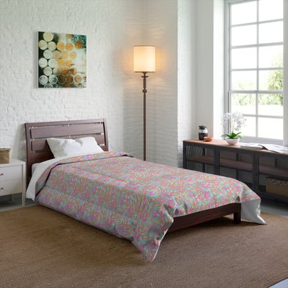 Tropical Sunset Palms Basic Bedding Set