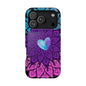 Colorful Mandala w/Heart MagSafe® Compatible Tough Case for iPhone