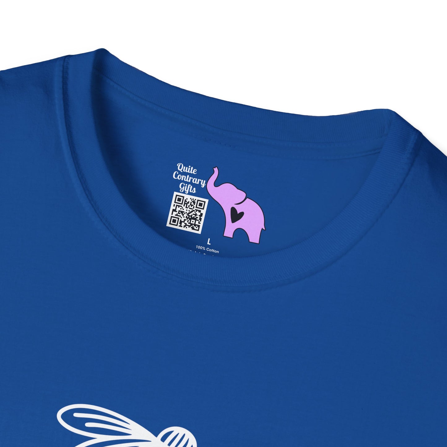 Peace (Vertical, Floral) Adult T-shirt