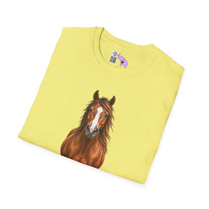 ""Front to Back Horse Lover Adult T-shirt