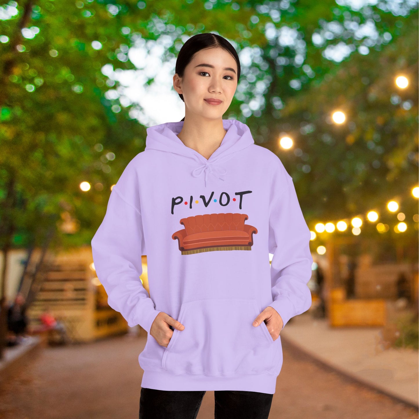 Friends Pivot  Heavy Blend™ Hooded Sweatshirt