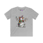 The Snowman Who Loved Butterflies Youth Softstyle Tee