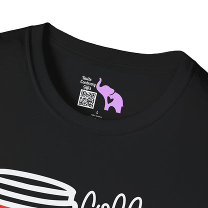 Coffee and Crime Shows Adult T-shirt