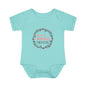 Pink Milestone Wreath Onesie-Twelve Months