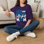 Loud and Proud Volleyball Mom Adult T-shirt