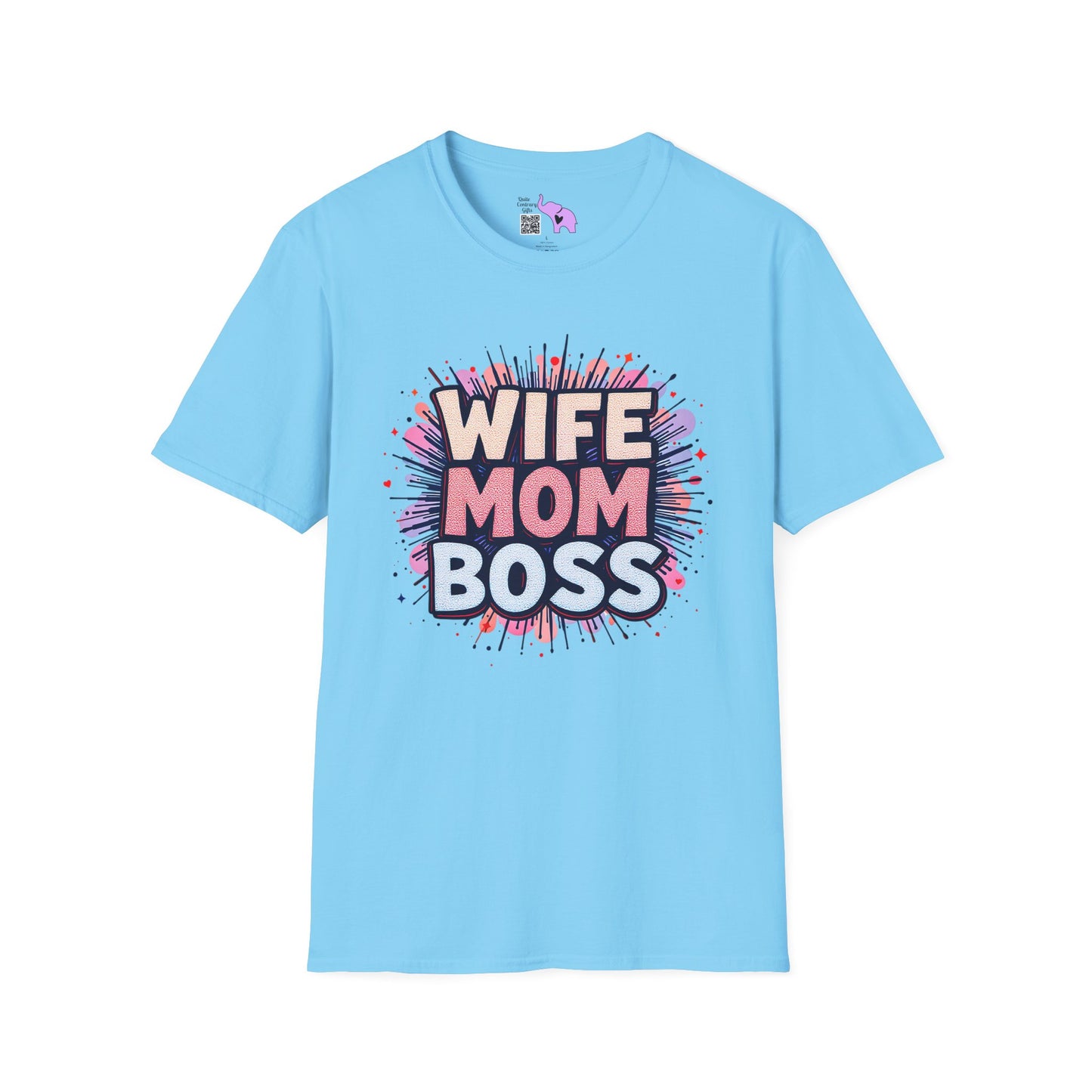 Wife Mom Boss Adult T-shirt