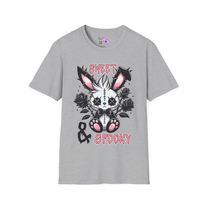 Sweet & Spooky Voodoo Bunny Adult T-shirt