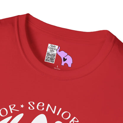 Round Senior Class of 2027 Adult T-shirt