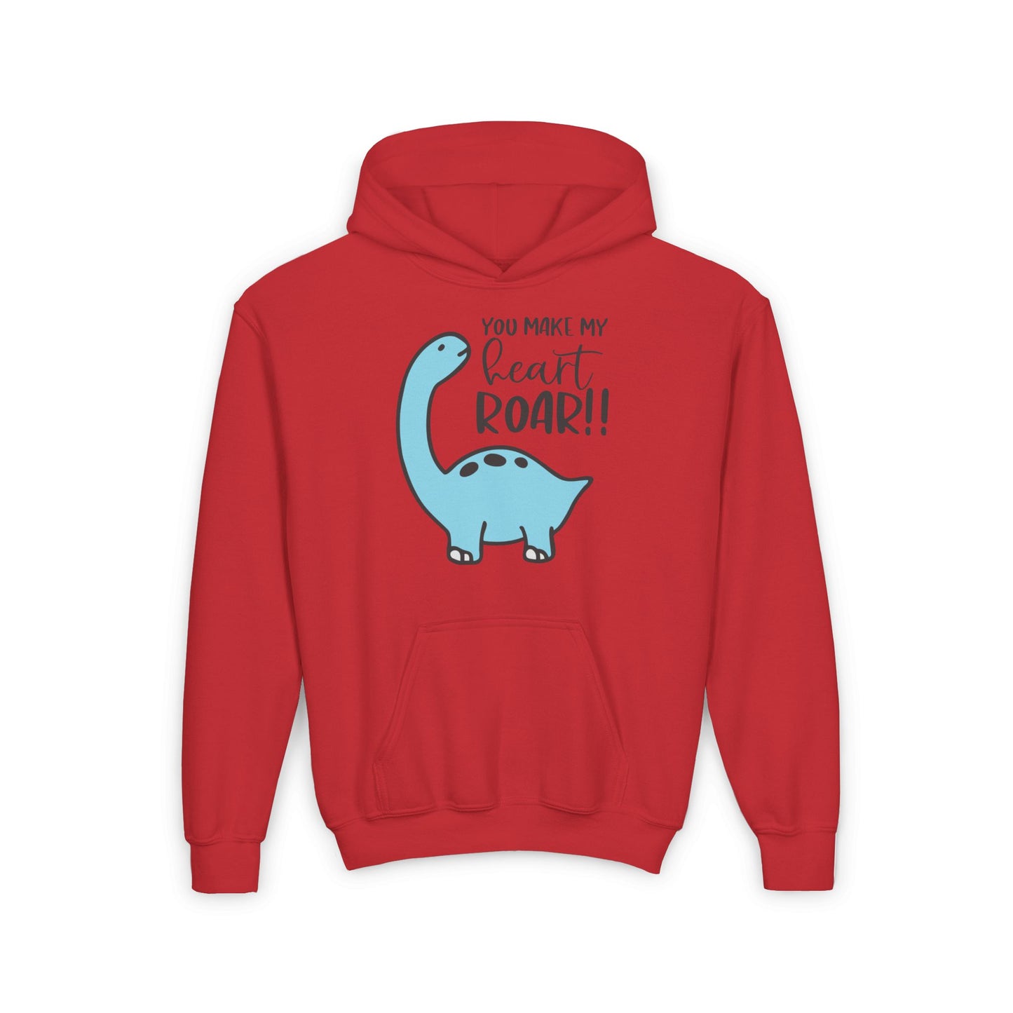 You Make My Heart Roar!! Youth Heavy Blend Hoodie