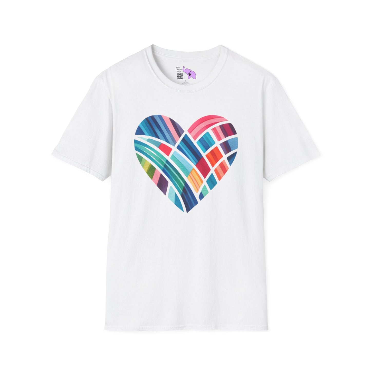 Painted with Love Adult T-shirt