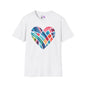 Painted with Love Adult T-shirt