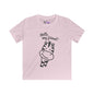 Hello My Friend (Giraffe) Kids Softstyle Tee