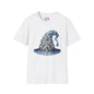 Blue & Silver Witch Hat Adult Unisex Tshirt