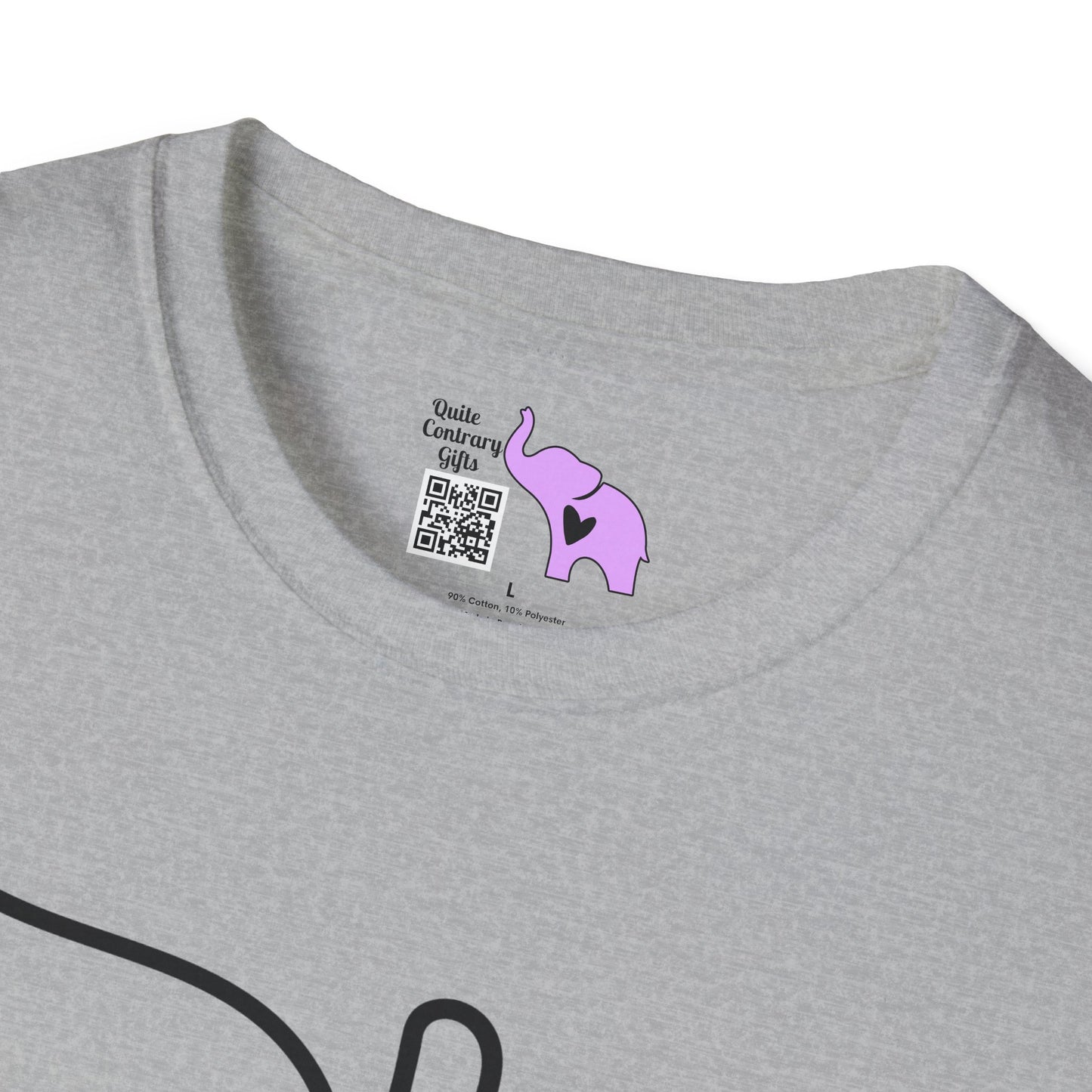 Teacher w/Apple Adult T-shirt