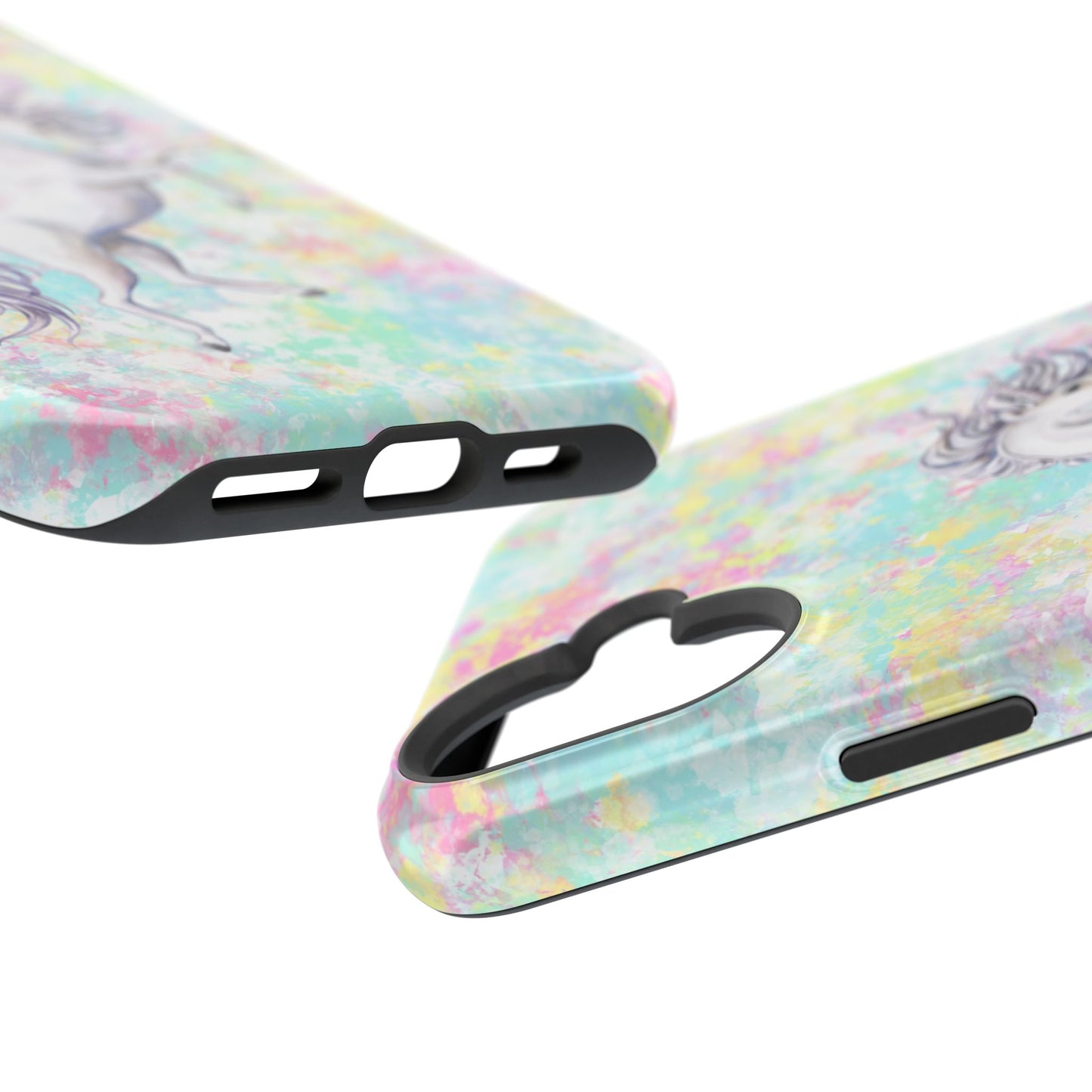 Pastel Pegasus MagSafe® Compatible Tough Case for iPhone