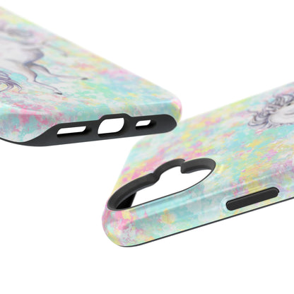 Pastel Pegasus MagSafe® Compatible Tough Case for iPhone