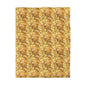 Golden Prism Grid Microfiber Duvet Cover