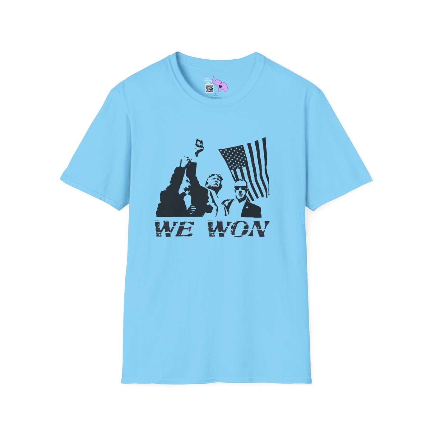 We Won (Raised Fist 2) Adult T-shirt