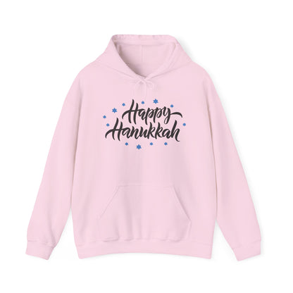 Happy Hanukkah 3 Adult Heavy Blend™ Hooded Sweatshirt