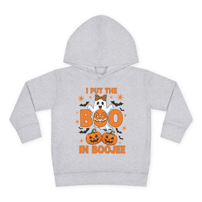 I Put the Boo in Boojee Toddler Hoodie