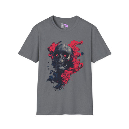Creepy Skull 2 Adult T-shirt