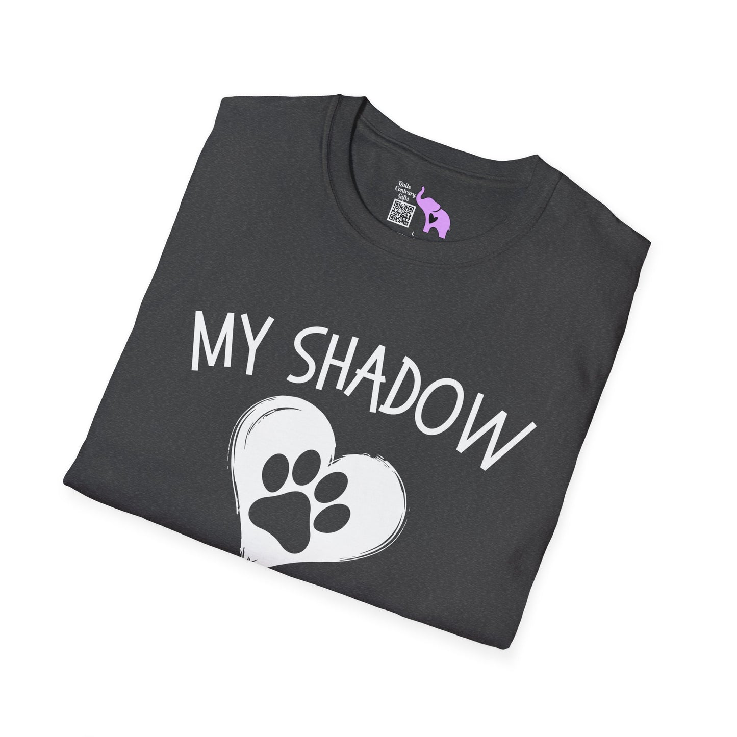 My Shadow Has Four Legs and a Tail Adult T-shirt