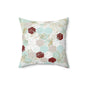 Love Letters & Honeycomb Throw Pillow