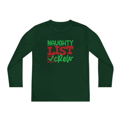 Naughty List Crew Youth Long Sleeve Tee