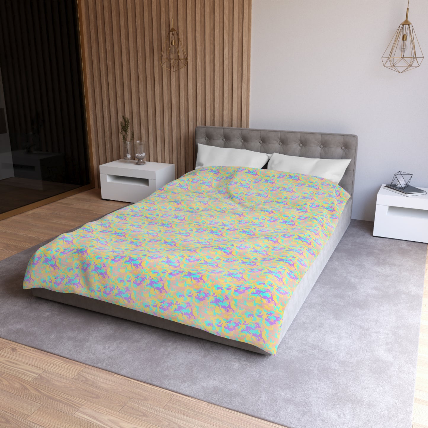 Dreamsicle Camo Duvet Bedding Set