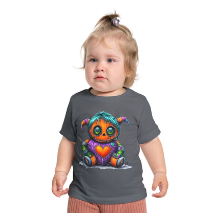 Patchwork Pumpkin Heart Infant T-Shirt