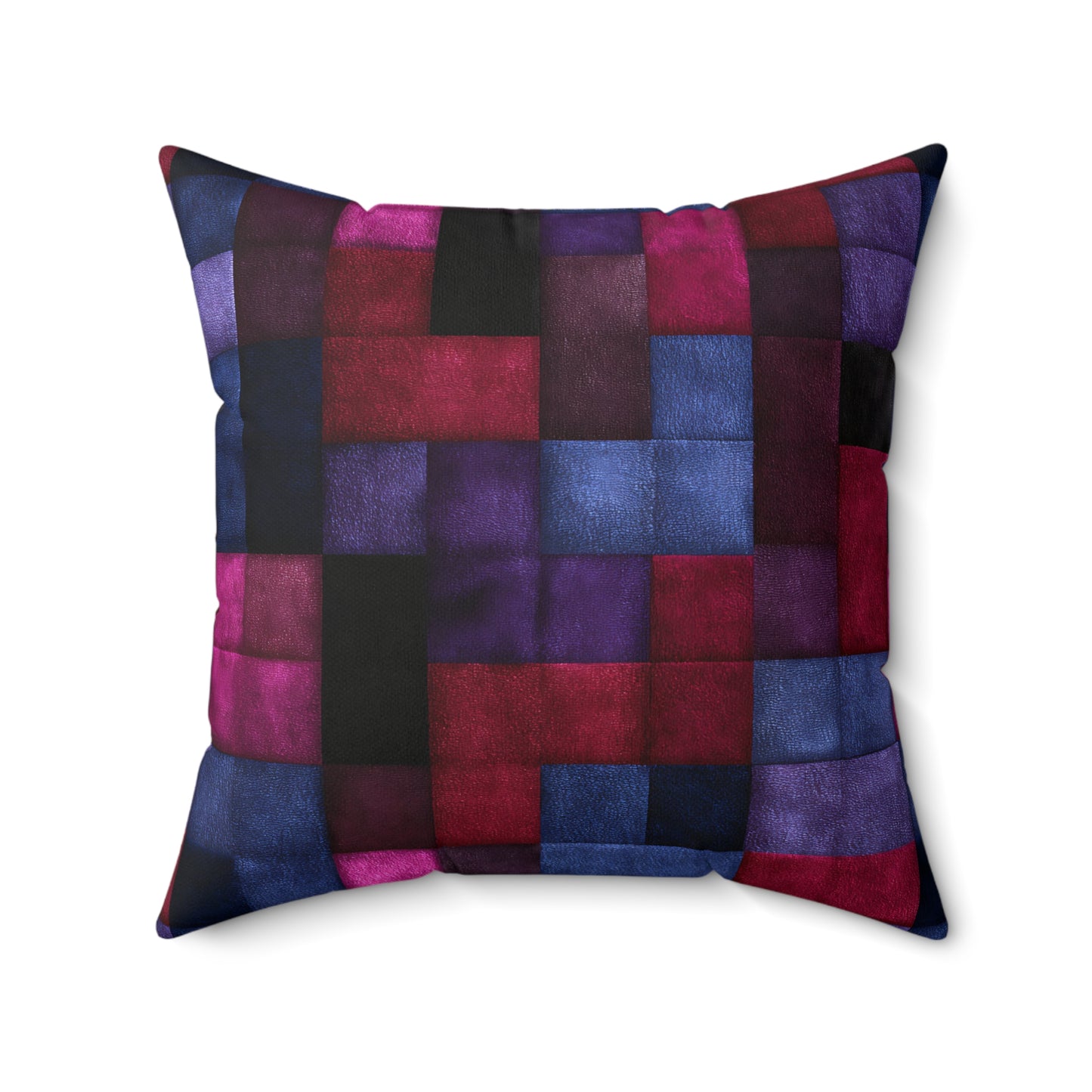 Velvet Mosaic Print Duvet Bedding Set