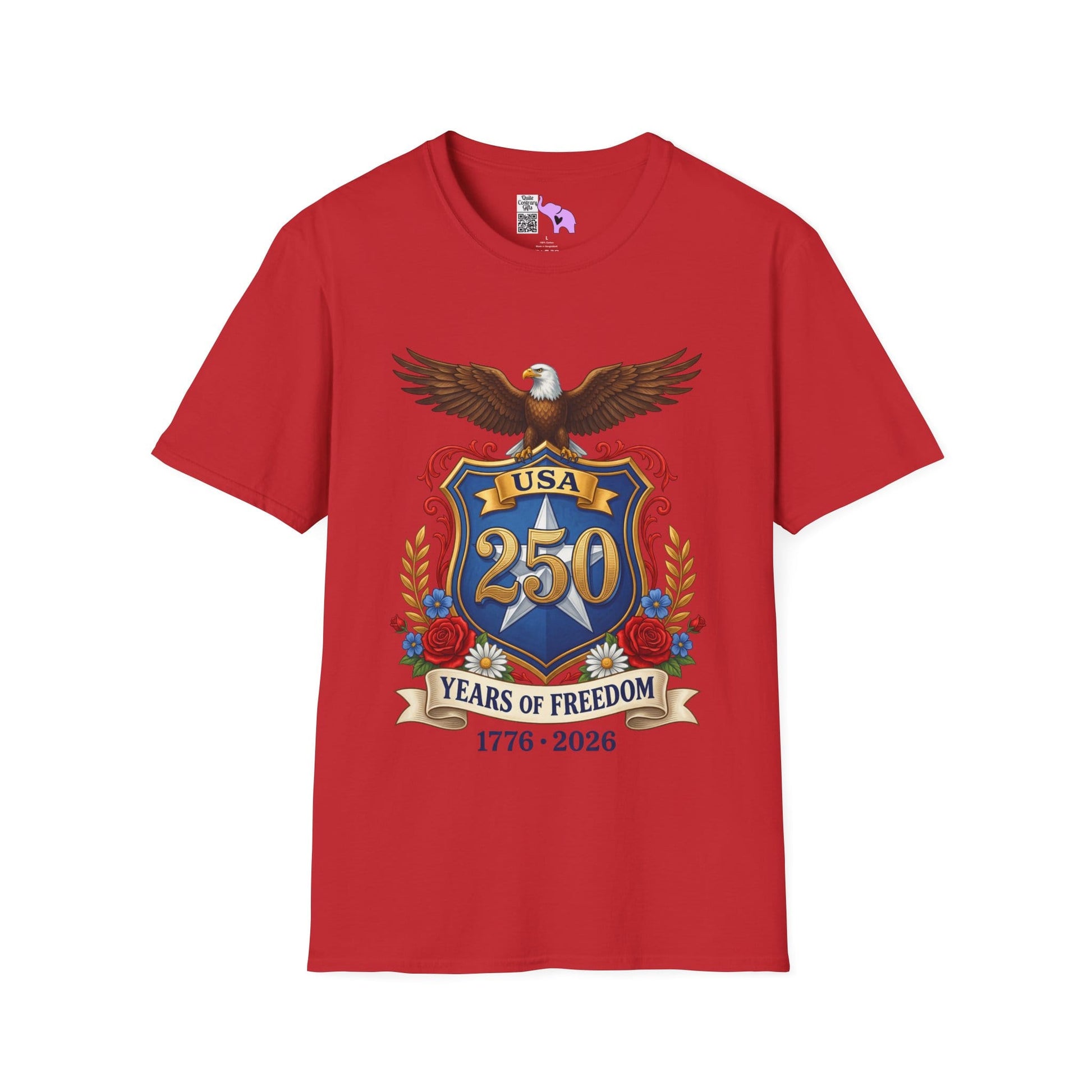 USA 250 Years of Freedom Adult T-shirt