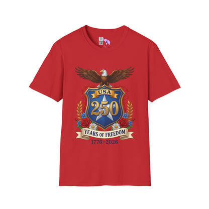 USA 250 Years of Freedom Adult T-shirt