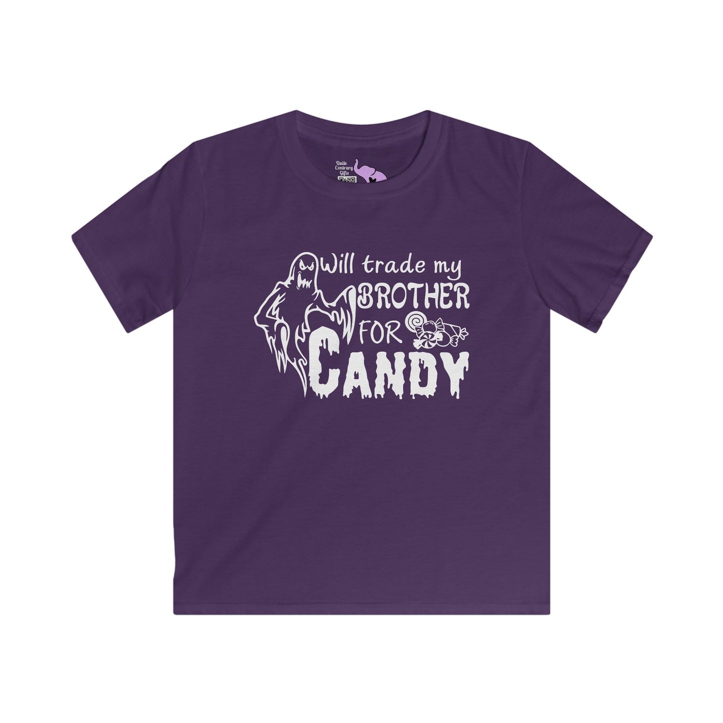 Will Trade My Brother For Candy Youth Softstyle Tee