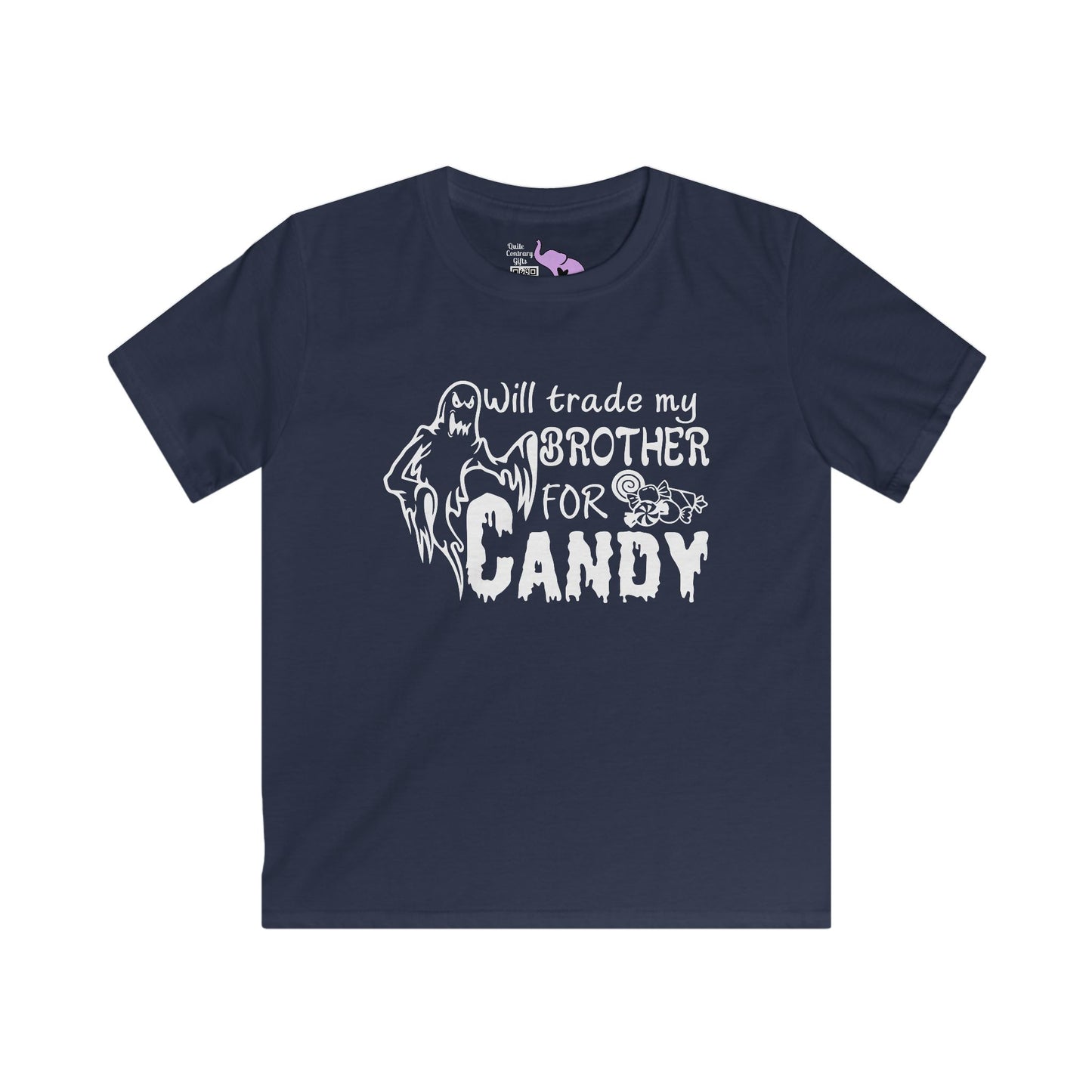 Will Trade My Brother For Candy Youth Softstyle Tee