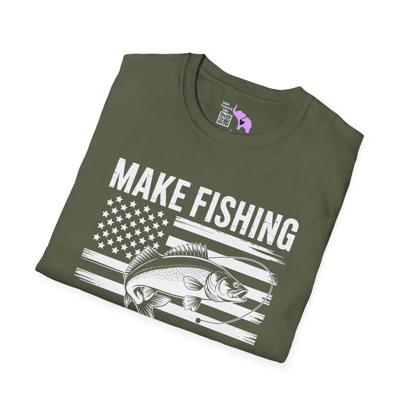 Make Fishing Great Again Adult T-shirt