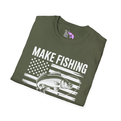 Make Fishing Great Again Adult T-shirt