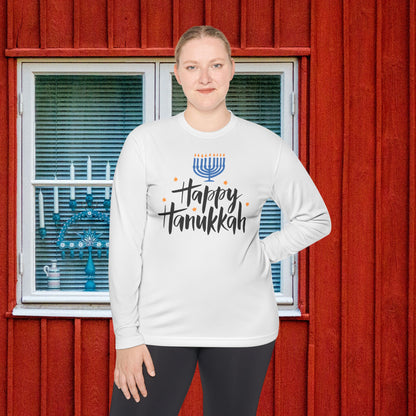Happy Hanukkah 6 Adult Long Sleeve Tee