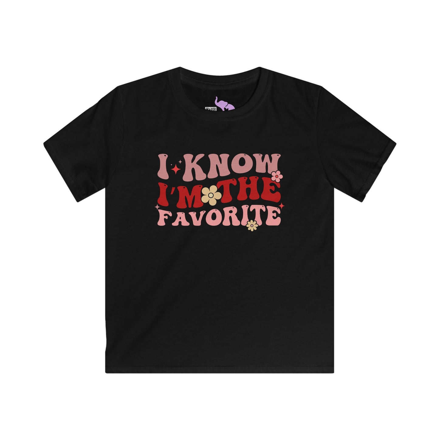 I Know I'm The Favorite Youth Softstyle Tee