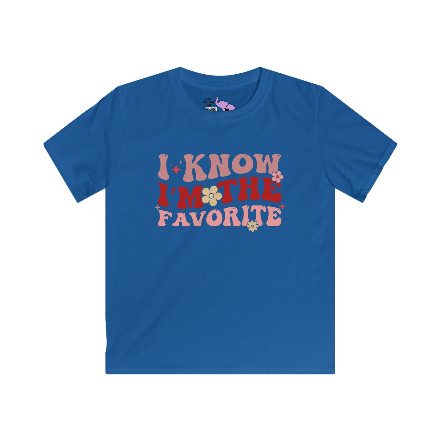 I Know I'm The Favorite Youth Softstyle Tee