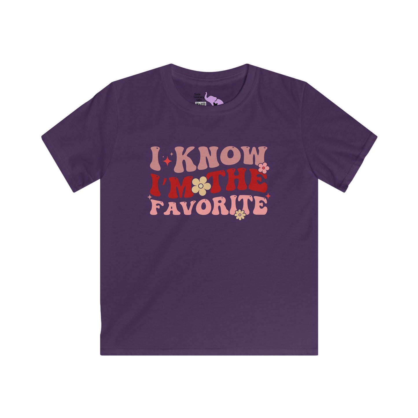 I Know I'm The Favorite Youth Softstyle Tee